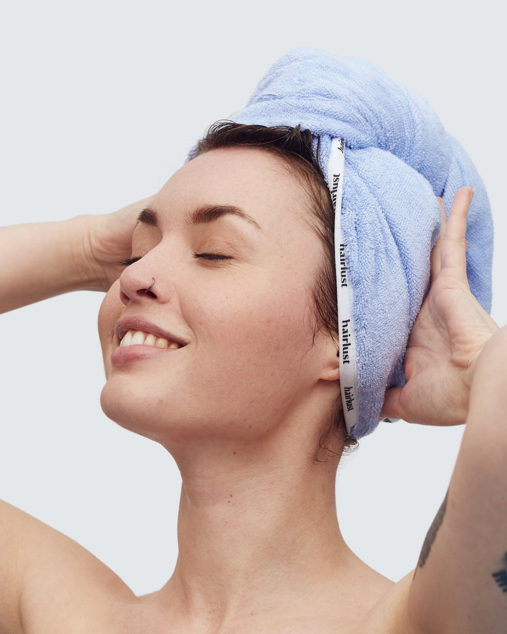 Bamboo Hair Towel Wrap | Blurple