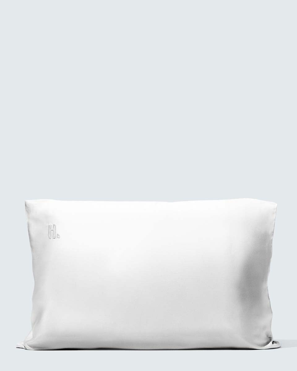 Silky Bamboo Pillowcase | Pearl White